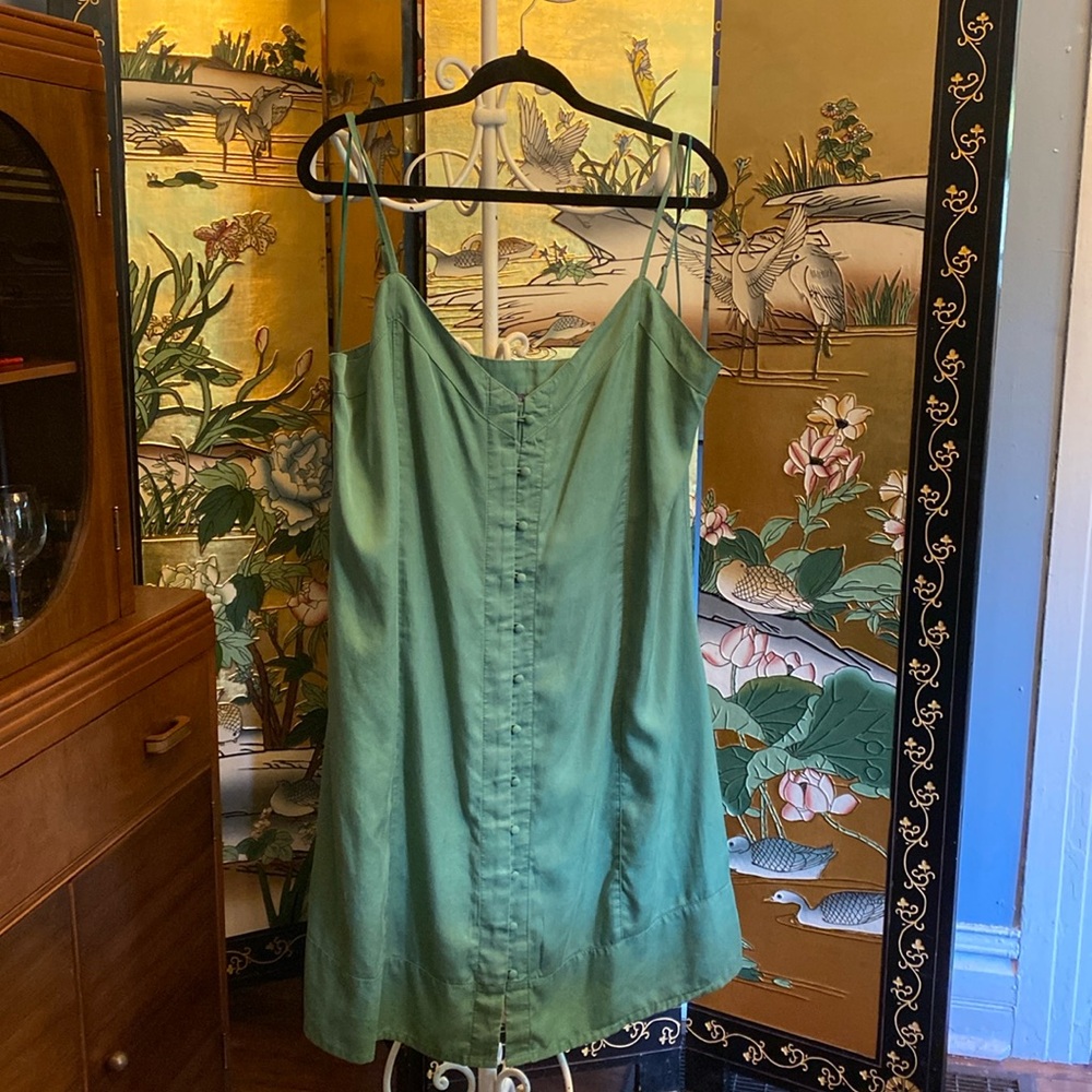 Green Vince Camuto Mini Dress